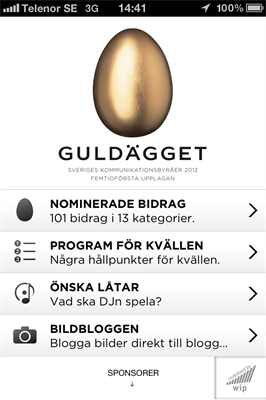 Guldäggets App