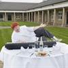 Chef Ian King getting ready for Elton John’s concert at the Great Yorkshire Showground next month