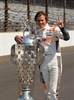 Dan Wheldon and Borg-Warner Trophy