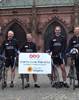 From left to right are Neil Overton of KME Yorkshire, Frank Elkins of BSS, Steve Harris of BSS and Graham Moore of Flamco