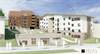 The three accommodation blocks will be built into the landscape in a terraced arrangement