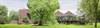 Visualisation of the new extension at Whitworth Art Gallery with glazed promenade gallery