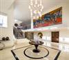 Luxuriously appointed entrance maximises natural daylight 
