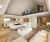 Sumptuous master bedroom suite with mezzanine level