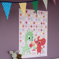 poster pink