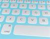 Custom format FabricSkin KBFolio ElectricBlue DETAIL