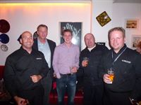 From left to right: Darren (Electronic Architects – South Africa) – Doug (VP URC) – Mark van Zon – Piotr Jagodinzki (Imagine Vision – Poland) – Ian (Electronic Architects – South Africa).