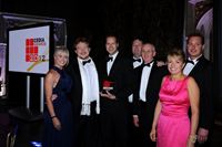 AWE receiving CEDIA Award for Best Training Initiative 2012