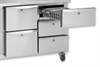 Precision's freezer counter drawers are guaranteed to operate down to -25C
