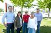 Elmia’s forestry team is working hard on preparations for Elmia Wood 2013. From left:Jörgen Andersson, Veronika Albert, Johan Löfgren, Ann-Sofie Gustafsson and Torbjörn Johnsen 