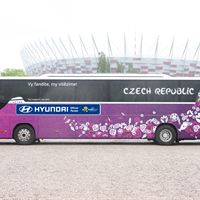 Hyundai EURO2012 Team Bus Czech