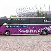 Hyundai EURO2012 Team Bus Russia