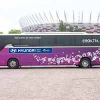 Hyundai EURO2012 Team Bus Croatia