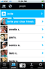 Screenshot of new photo sharing service 