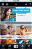 Screenshot of new photo sharing service 