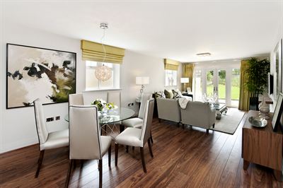 The stunning interior of the showhome at Elizabeth Place by Shanly