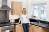 Laura Harvey in her new Affinity Sutton home - hi res