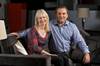 First time investors Tony and Sally Smith at Victory Pier in Gillingham by Berkeley Telephone 01634 565000