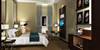 A computer generated image of a guest room at Renaissance Hotel Kiev