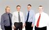 Thomasons L-R Fraser Robb Rob Barnes Paul Jarvis and David Manion