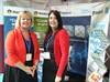 Waldeck Engineering's Business Development Manager Sue Wright and Business Development Assistant Corinna Hanwell at Foodex 2012 