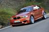 Pictured is the BMW 1 Series M Coupe