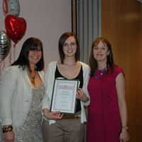 Pictured is Louisa Parish who was chosen as the overall 