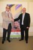 Pictured left is former Chairman Barrie Pierpoint handing over to new Chairman Jon Grubb