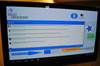 Pictured is a specially-created Twitter feed hosted in the recption area to keep people informed of the conversation about the event
