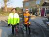 Pictured is one of the directors from Woldmarsh, Andrew Buckley (right), with Woldmsarh member Julian Anyan.  Both will be taking part in a cycle ride to Paris for charity.