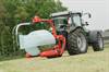 Round bale wrapper