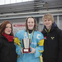 Stålbucklan 2012 Regina Kevius Linnéa Johnsson Elin Holmelöw
