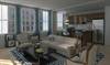 Living area at The Arch