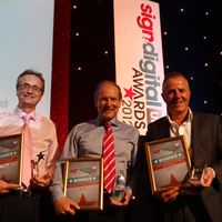 Signbox win Sign Company of the Year Award 2102