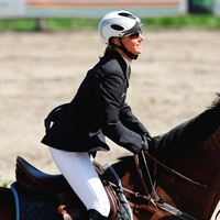 Sandra Koefler wearing UVEX eyewear