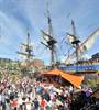 Kungligt besök ombord på Ostindiefararen Götheborg