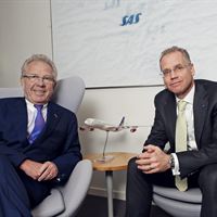 Rickard Gustafson, VD, SAS & Kurt Ritter, President & CEO of Rezidor