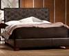 Raul Leather Platform Bed
