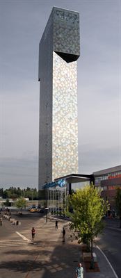 Kistamässan exteriör med Victoria Tower