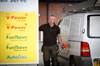 Van refuelling with LPG