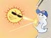 Insulation keeps a home cool and cozy in the summer by helping keep the cool air in and the heat and humidity out
