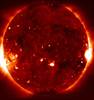 A NASA X-ray image of the sun.