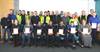 Long service group shot