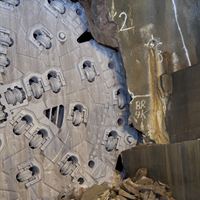 Tunnelborrmaskinen Åsa bryter igenom2
