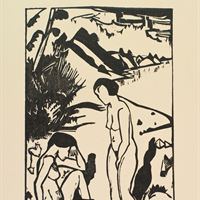 Erich Heckel (1883 - 1970)  Idyll, 1923  The National Gallery of Denmark  