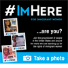 #ImHere photo logo