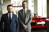Hugh Fletcher of Audi UK and Andy Jones of Salmon High Res