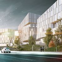 HLA Nordea Orestad Street view Day