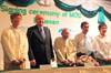 Participants in the signing ceremony in Myanmar