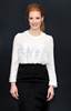 Jessica Chastain attends the Chanel Fall/Winter 2013 Ready-to-Wear show as part of Paris Fashion Week at Grand Palais on March 5, 2013 in Paris, France